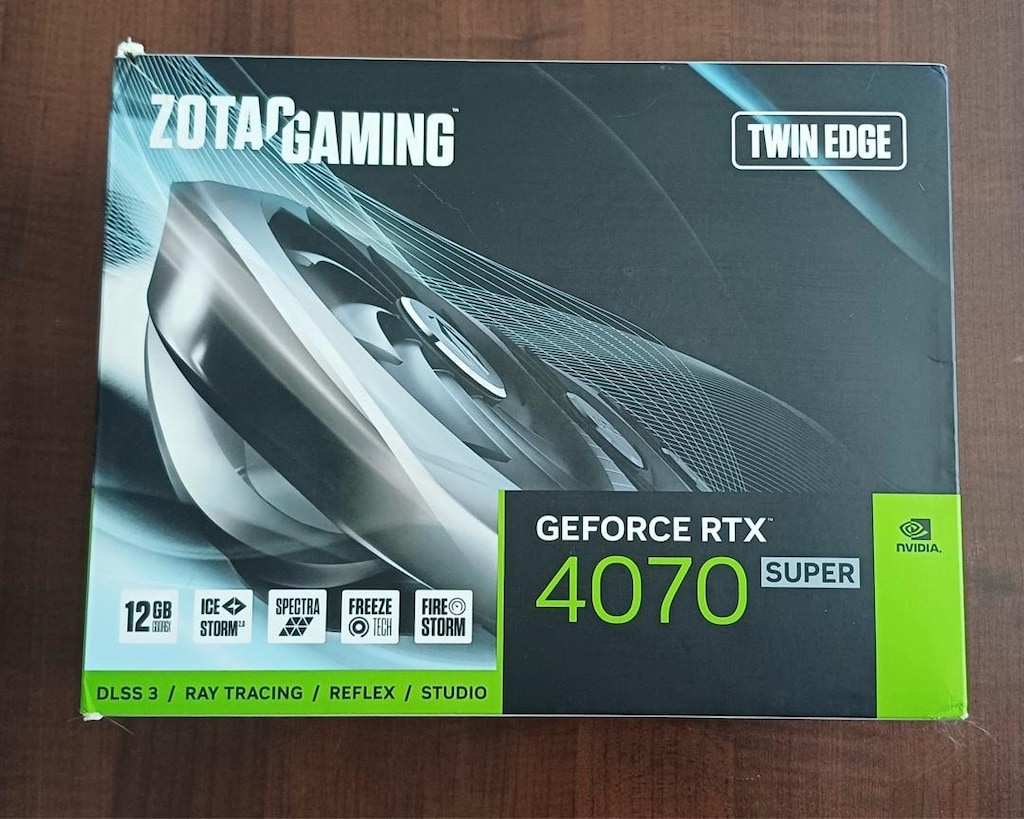ZOTAC RTX 4070 SUPER Twin Edge 12 GB – Kutulu, Sorunsuz
