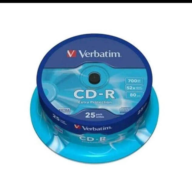 Vertabim CD-R Extra Protection 700 MB 25 Adet