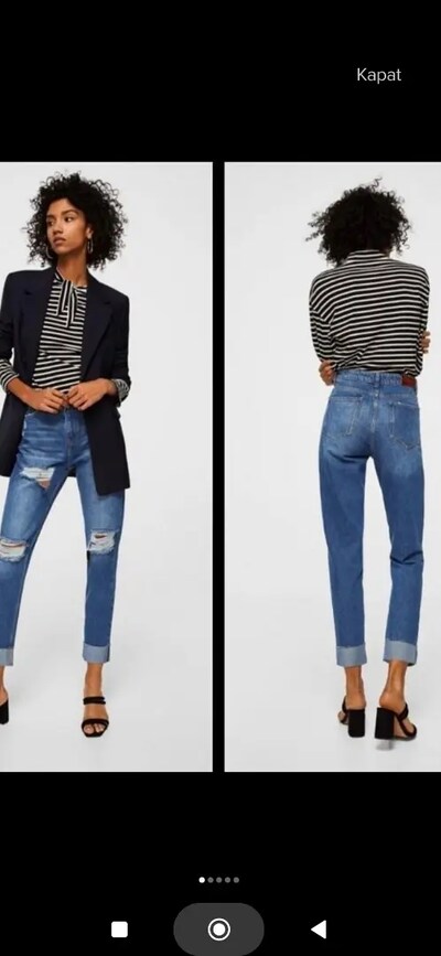 MANGO SIFIR MOM JEANS