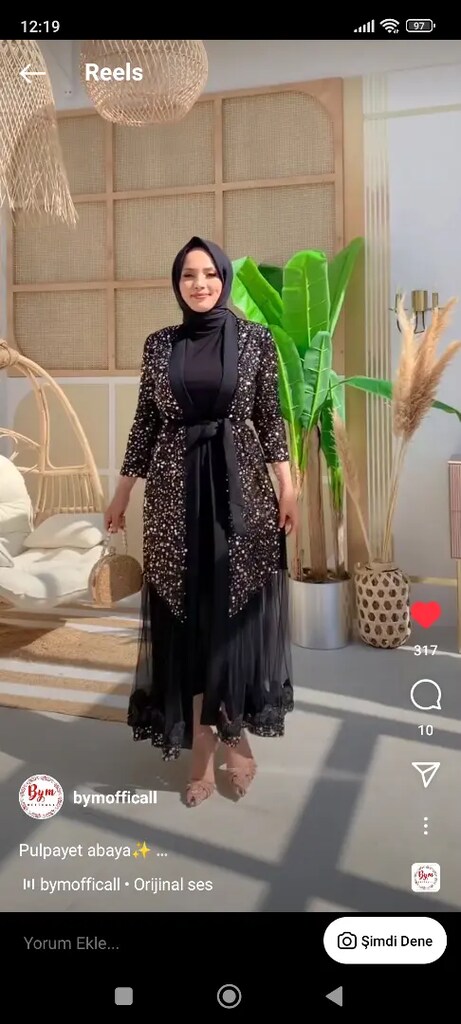 Abaya İkili Takım