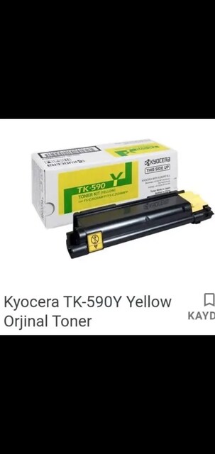 5000 sayfa yazıcı toner kiti sıfır ürün
