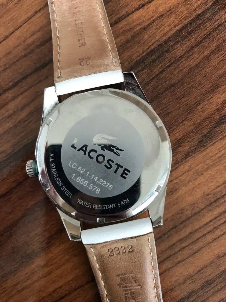 Lacoste - Deri Kayışlı Kol Saati (Orijinal) (Takas olur) - 4