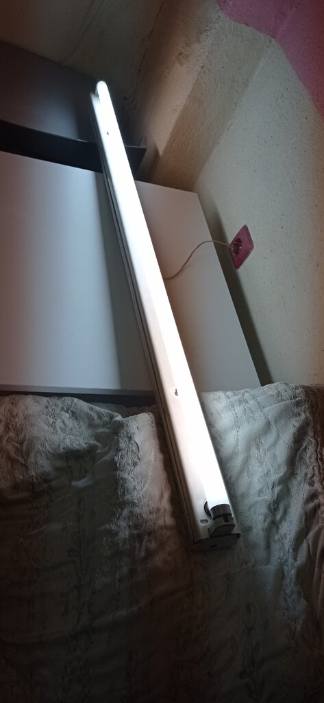 160tl.. Çal???r durumda florasan.lambas? ile