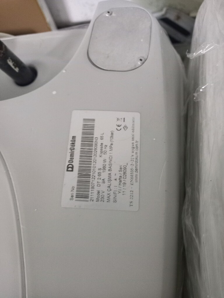 65 ltre demirdöküm sohben 2 adet - 3