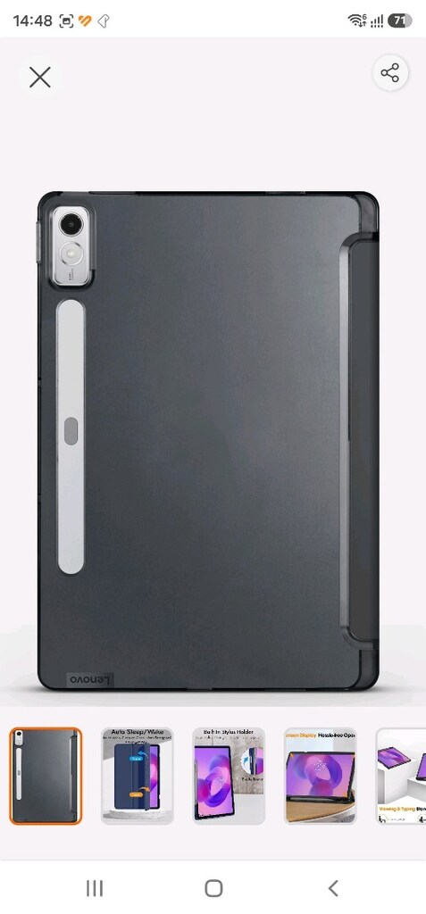 LENOVO İDEA PAD PRO 12.7 INCH KAPAKLI KILIF - 4