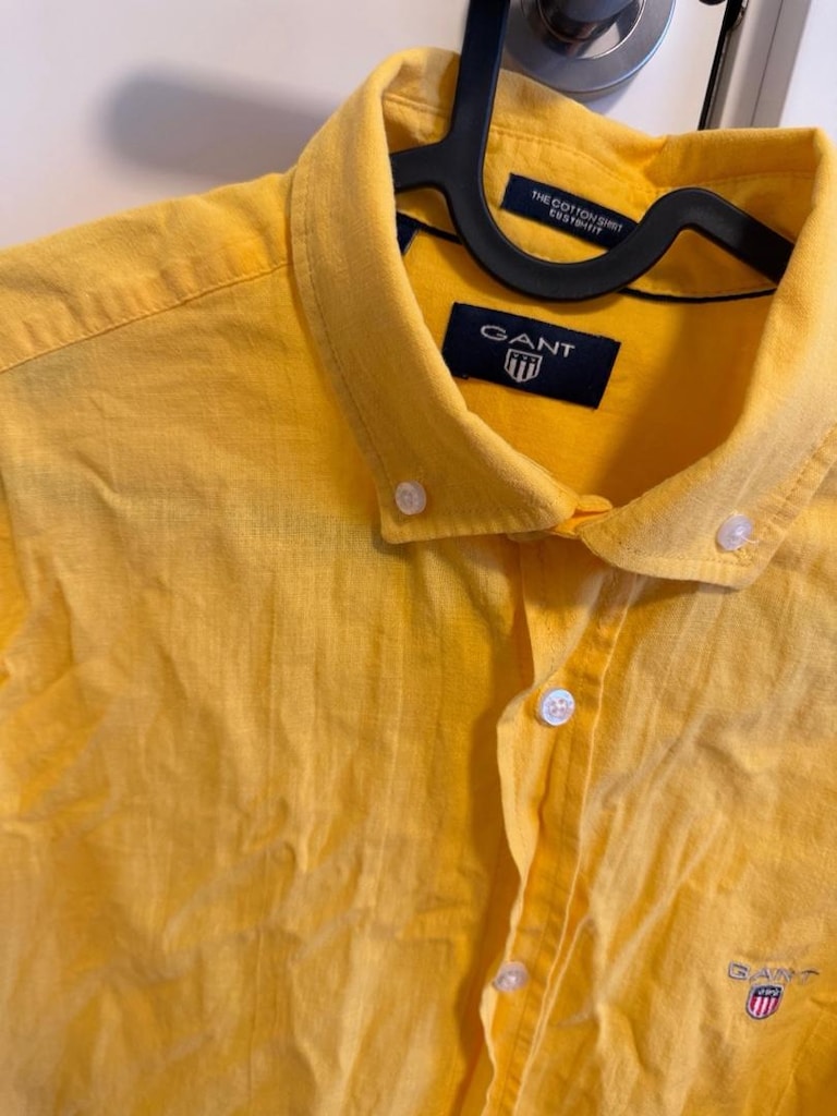 GANT - Sarı Gömlek I Medium - 4