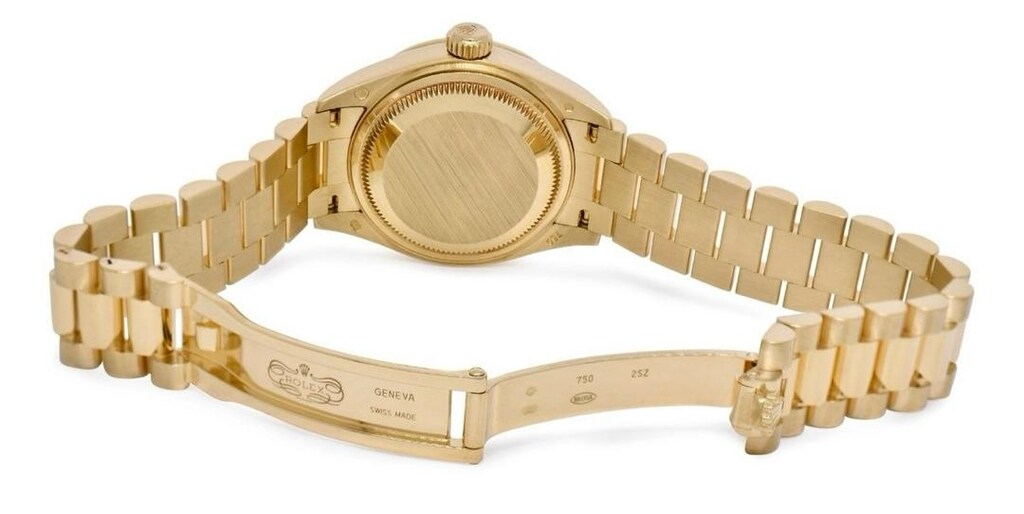 ‼İTHAL/SIFIR/Rolex Datejust,18KGold,44 Elmaslı Bezel,Pırlanta Kadran - 4