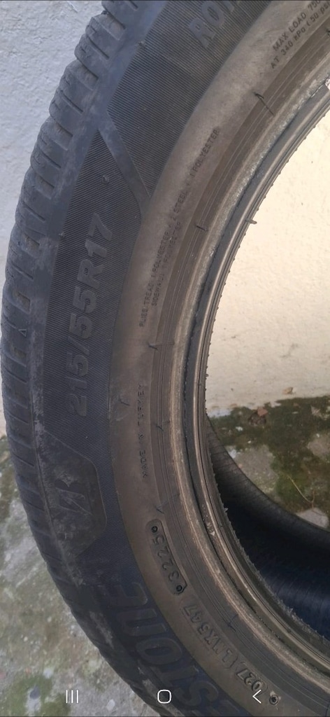 Bridgestone 215/55 R17 98V XL Blizzak 6 Oto Kış Lastiği 2 tane - 4