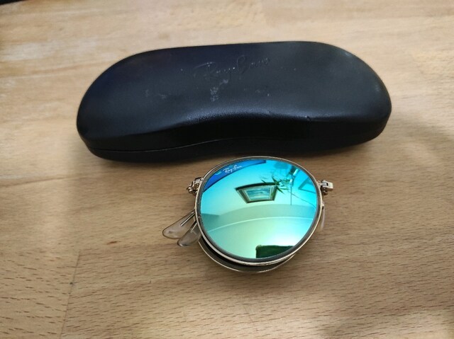 Rayban orijinal aynalı katlanır güneş gözlüğü