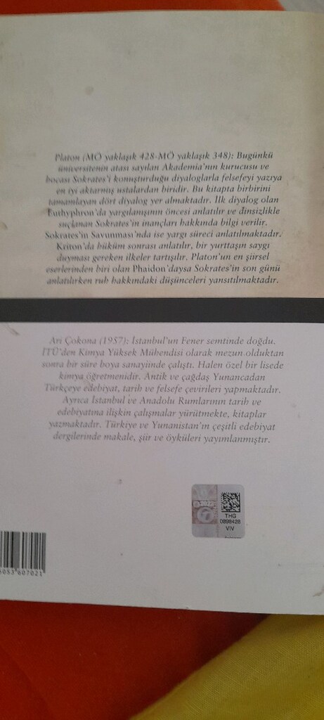 SOKRATES'IN SAVUNMASI,PLATON - 2