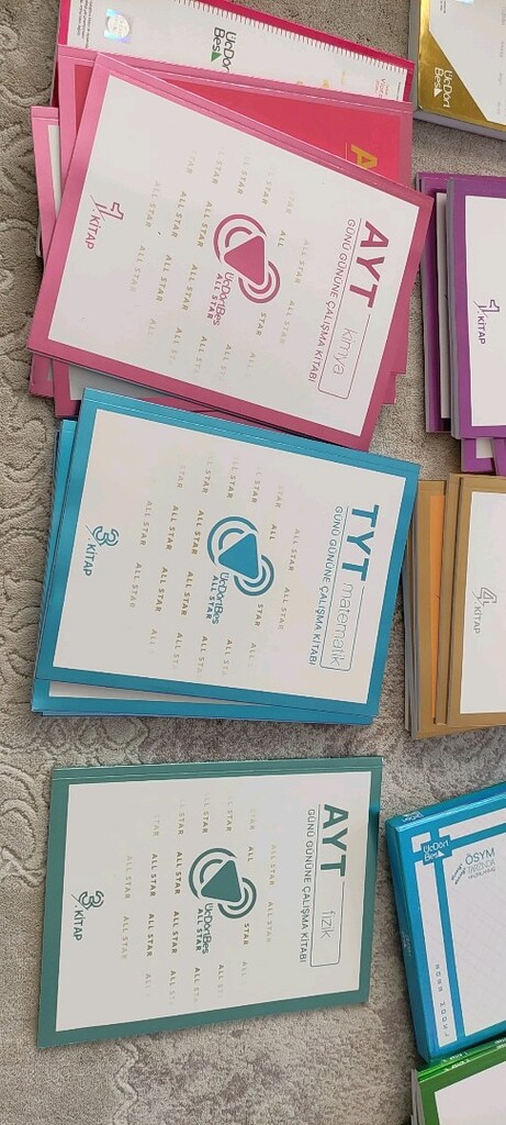 YKS hazırlık kitapları - 3