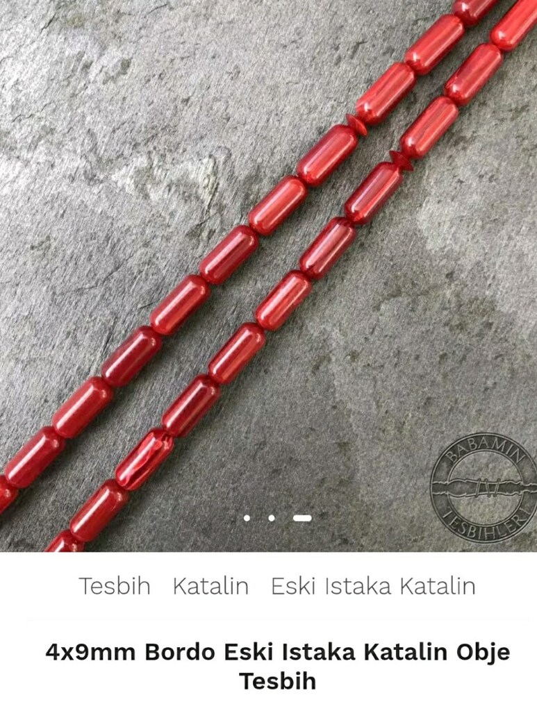 Eski ıstaka katalin obje tesbih - 2