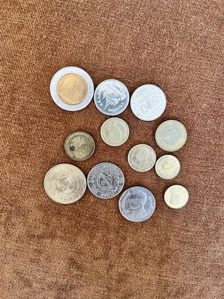 eski Uzakdoğu madeni paraları - 2