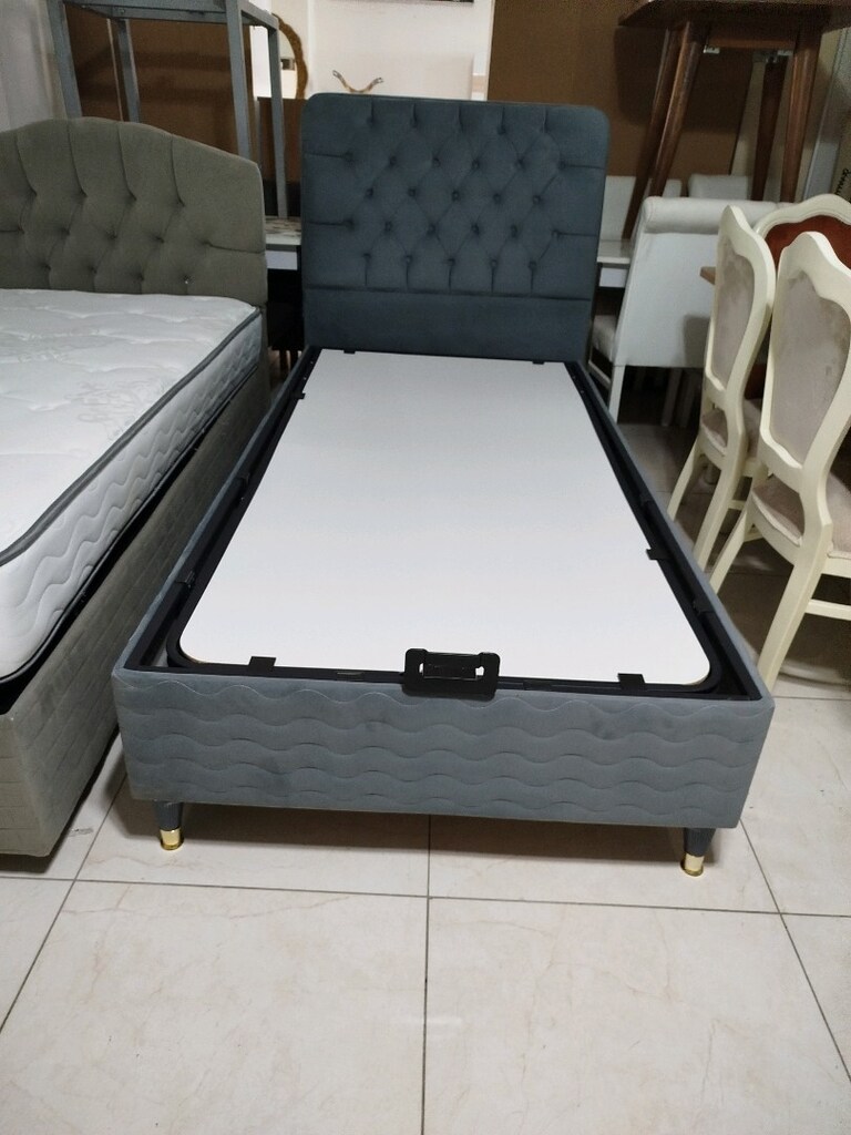 tek kişilik baza, başlık, yatak - 5