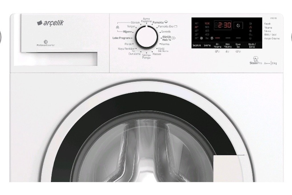 arçelik8103 YD prosmart inverter çamaşır makinası 8kg - 5