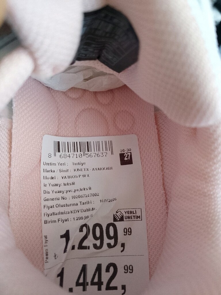 ışıklı ayakkabii sıfır - 3
