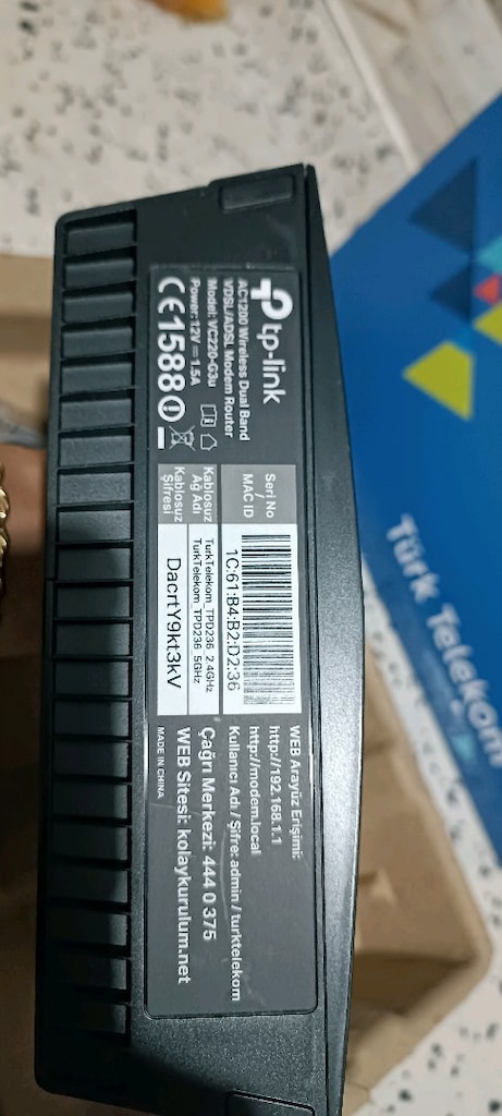 TP-Link VC220-G3U AC1200 VDSL/ADSL Modem Router - 8