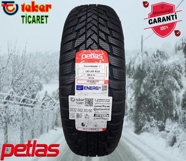 185 65 15 PETLAS SNOWMASTER2 WINTER #kış & kar lastiği# Teker Ticaret