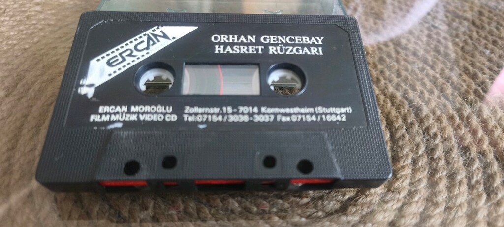 Orhan Gencebay Hasret Rüzgarı Ercan Müzik Kaset - 2