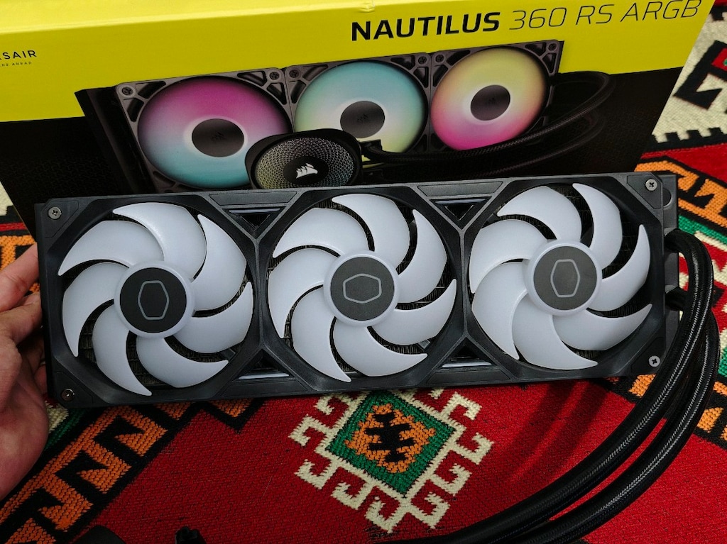 Corsair Nautilus 360 RS - 360mm Sıvı Soğutma - 2