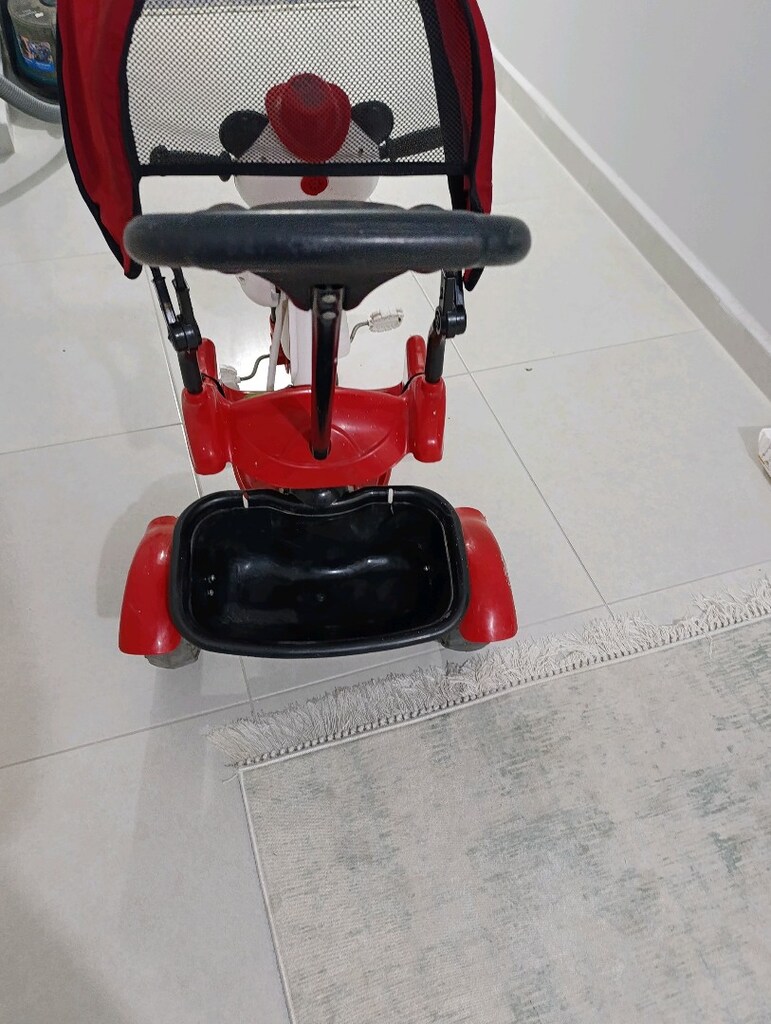 Semsiyeli çocuk bisikleti sapa sağlam.. - 2