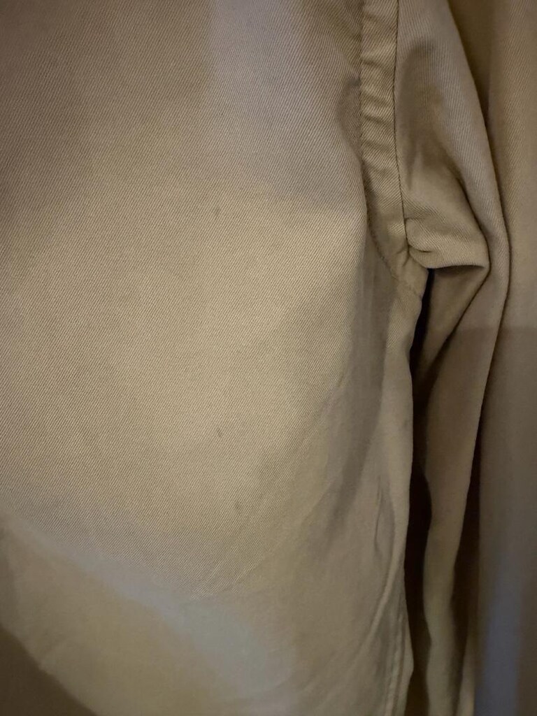 Bej Gabardin Uzun Kollu Erkek Gömlek - 5
