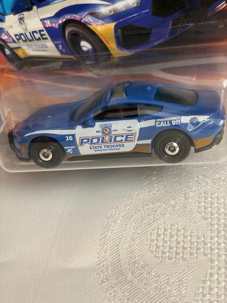 matchbox 2025 FORD MUSTANG POLİCE metal polis arabası - 2