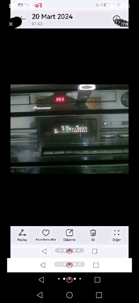PIONEER MUZIK SETI FULL USBLI DVDLİ AUXLU 240VAT KOLONLAR KUMANDALI. - 14