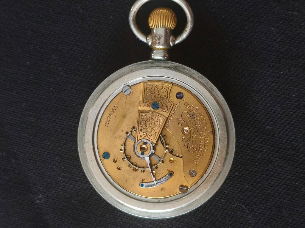 waltham Amerikan köstekli saat - 2