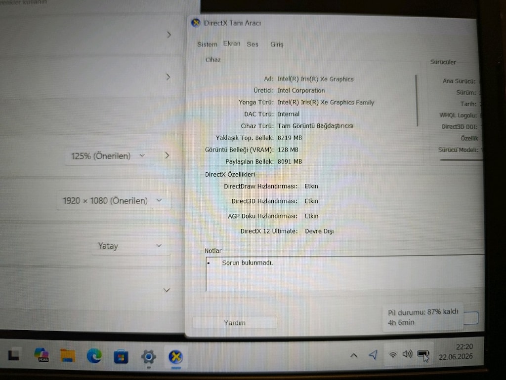 i7 16GB Casper Nirvana S500 Laptop (Kutulu + Aksesuarlı) - 6
