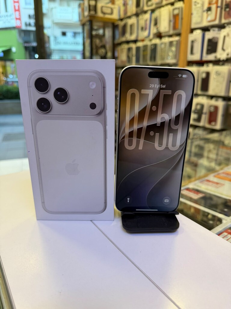 17 PRO MAX 256 GB PİL 100 SIFIRDAN FARKSIZ GARANTİLİ TAKASA AÇIK - 6