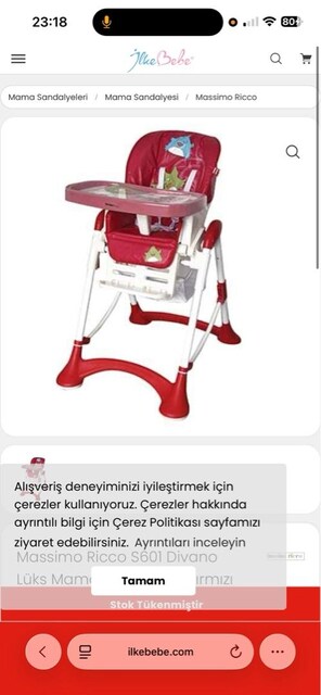 MAMA SANDALYESİ