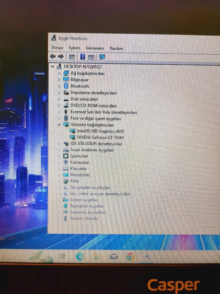 Casper i5 laptop 12GB RAM SSD çift ekran kartlı güçlü sistem - 5