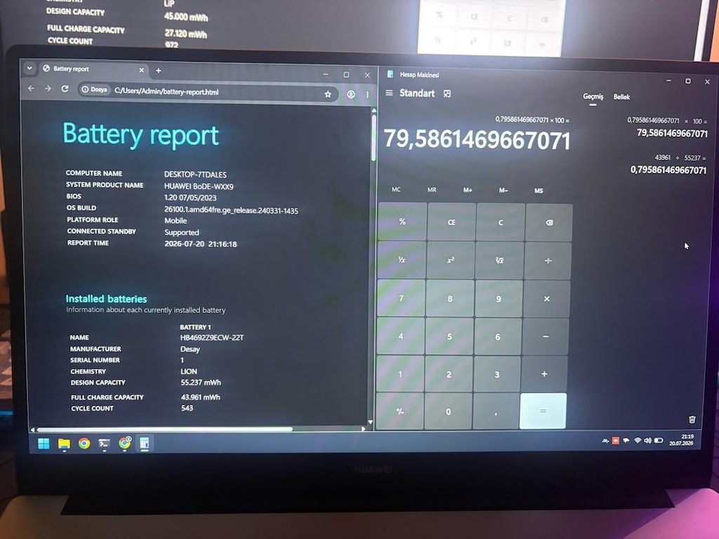 Huawri matebook D15 - 9