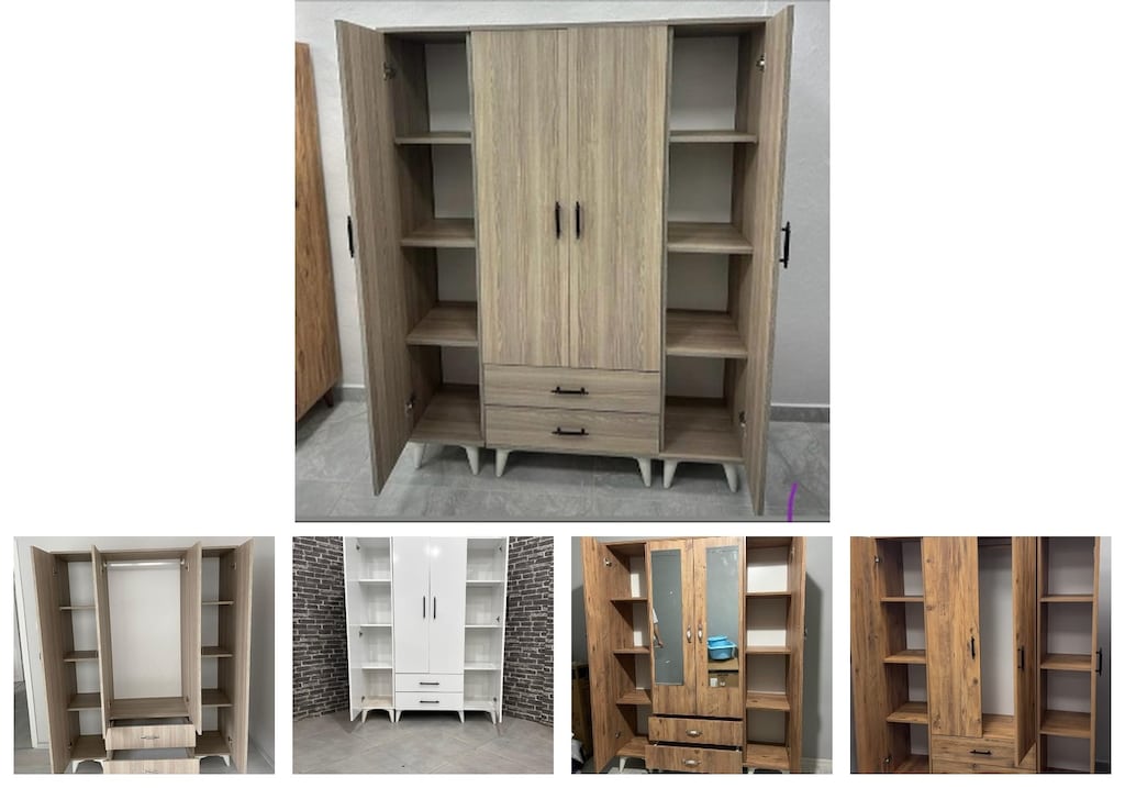 4 kapaklı elbise dolabı xsbyzxboay - 2