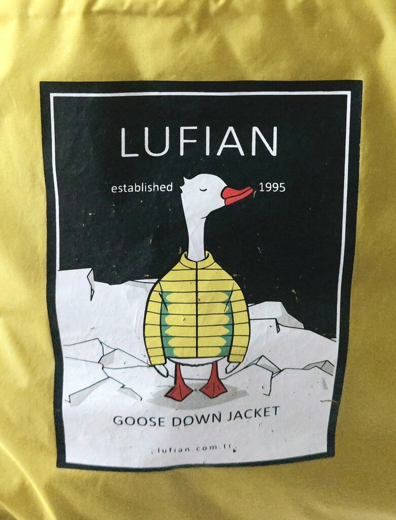 LUFIAN Kenny Kaz tüyü dolgu Mont - 6