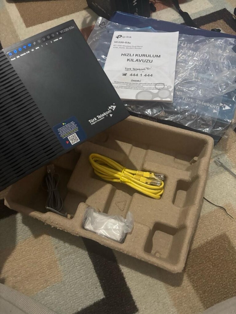 tp link 5ghz kutulu sıfır modem - 4
