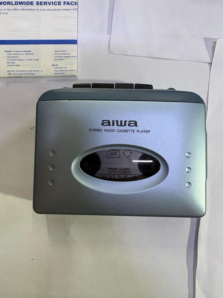 Aiwa HS-TX506 Walkman Kaset Çalar | Nadir Koleksiyonluk | Kutulu Full - 7