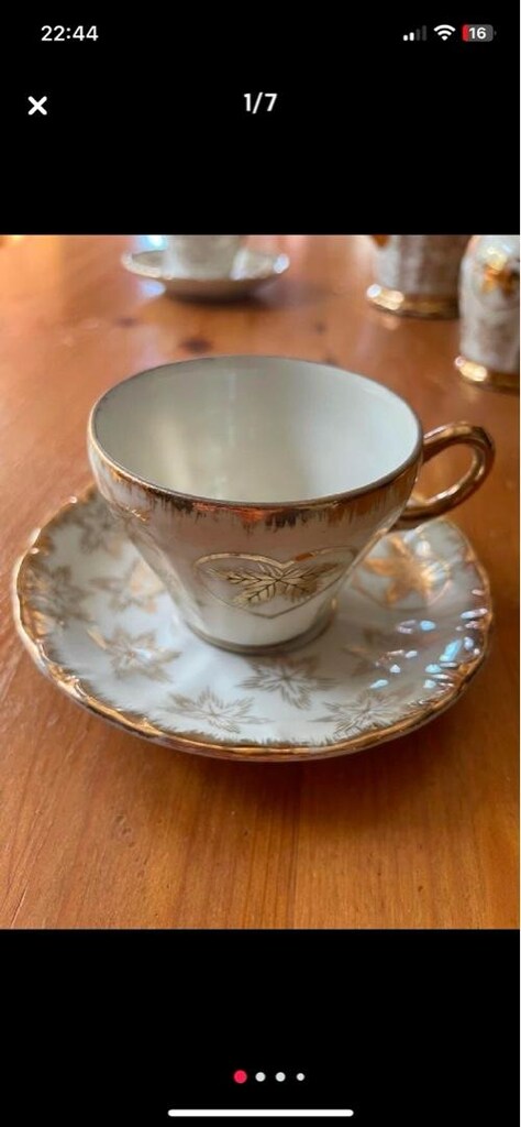 VINTAGE PORSELEN ÇAY/KAHVE SETİ - 3