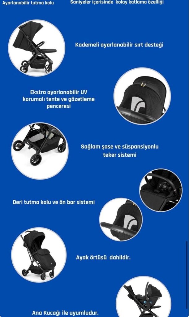 Sıfır Bagi Compact AutoFold + Anakucağı - 12