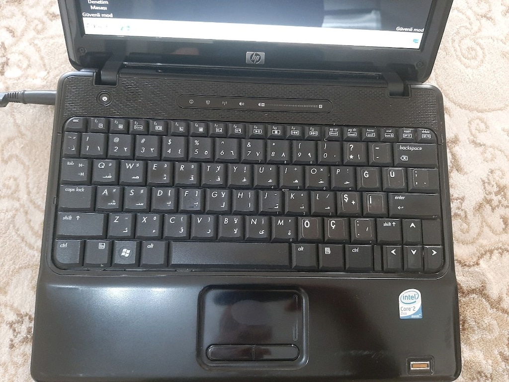 Hp 2230s 12.1 Core Duo 4GBRAM 320GB Dizüstü Bilgisayar Laptop Notebook - 3