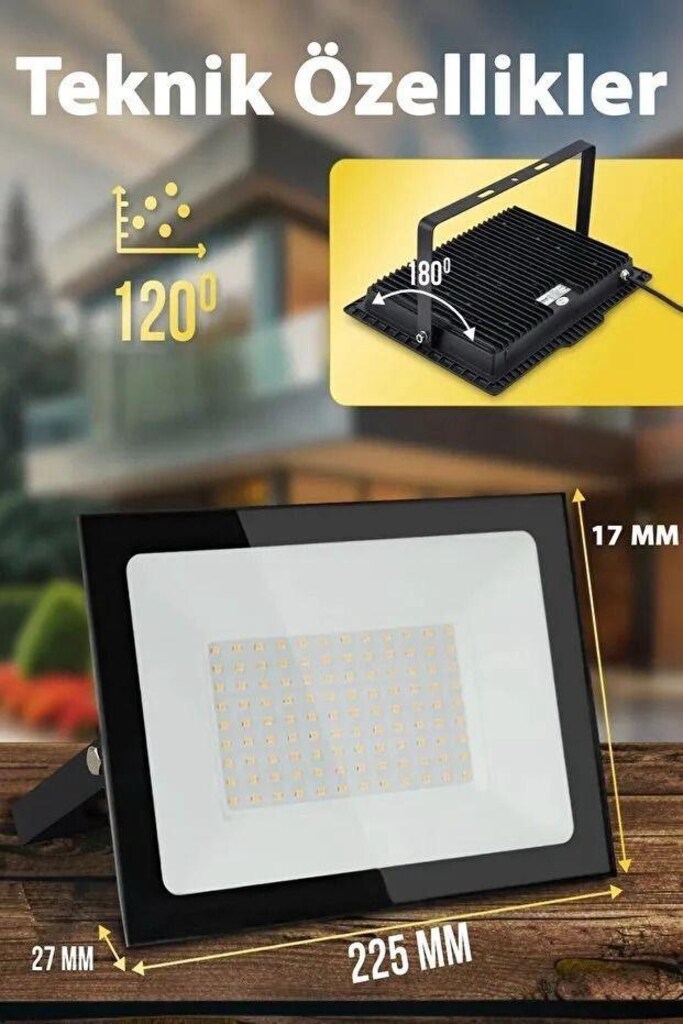 100W GÜNIŞIĞI LED PROJEKTÖR IP 66 - 2