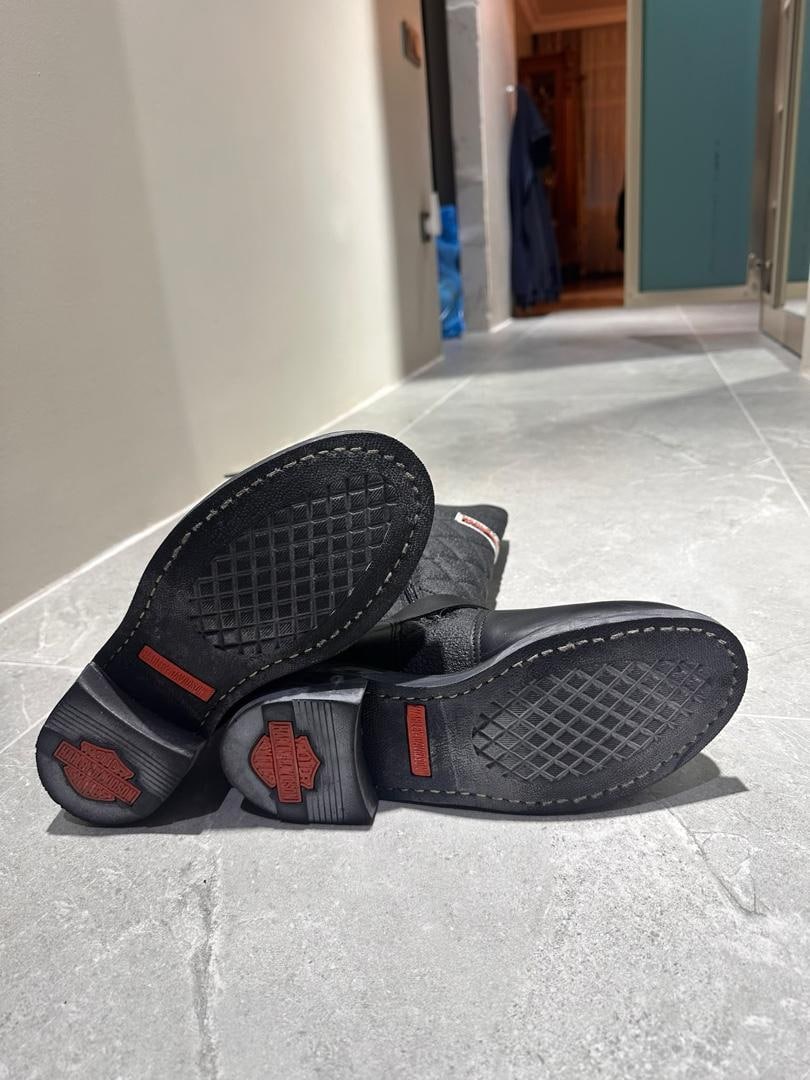 Harley-Davidson Siyah Uzun Çizme – Bayan Modeli, 40 Numara, Sıfır - 2