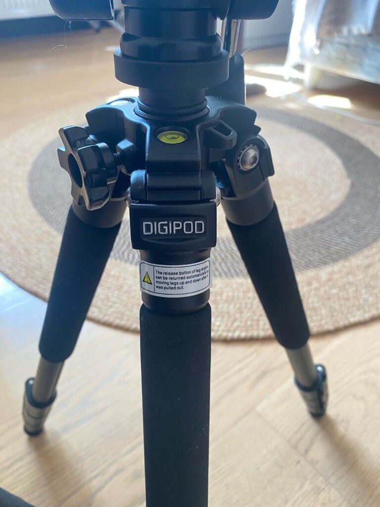 Digipod Siyah Seyahat Tripod - 10