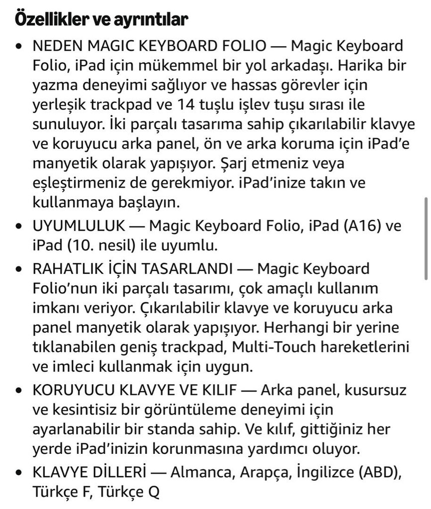 APPLE MAGIC KEYBOARD - 7