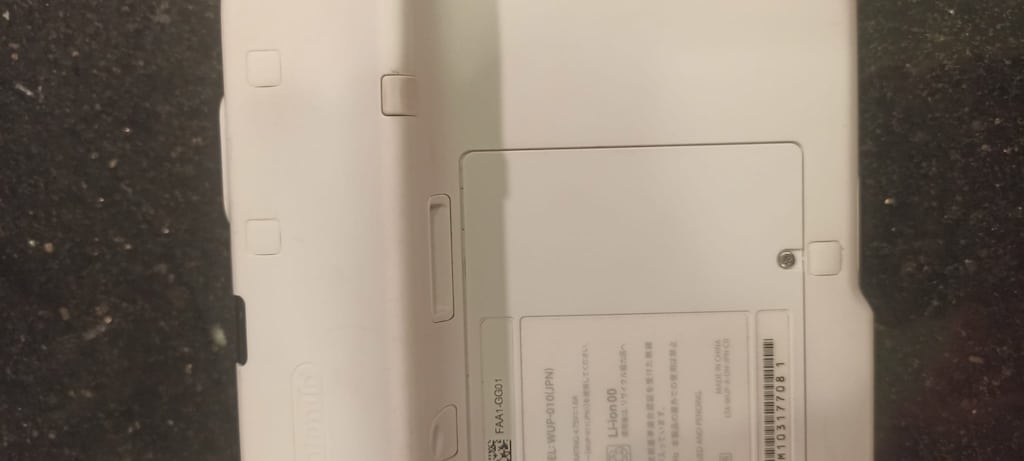 Wii u Gamepad Beyaz Japon Bölge - 10