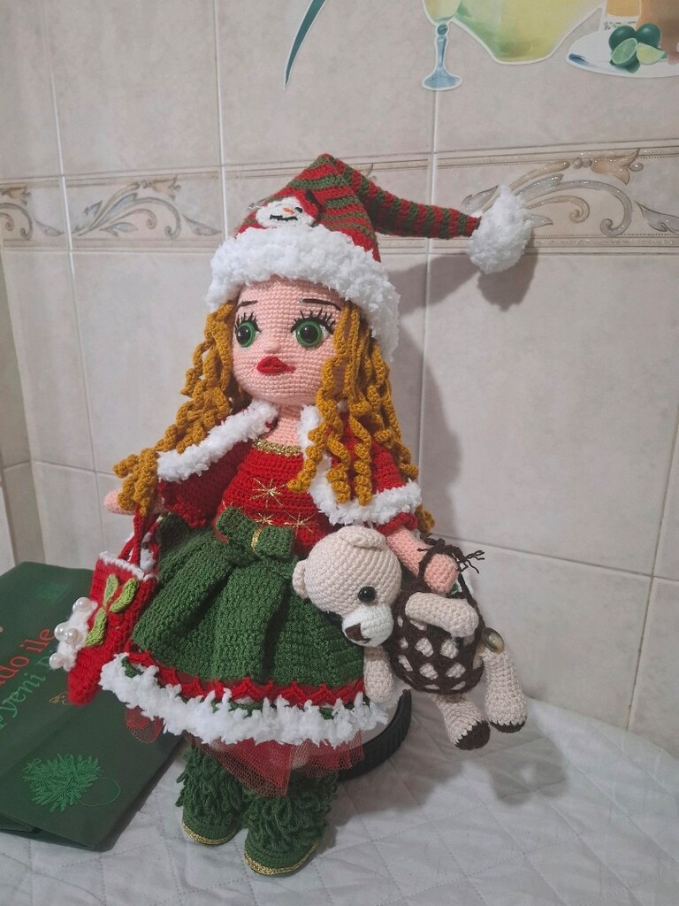 Noel Kiz Amigurumi - 4
