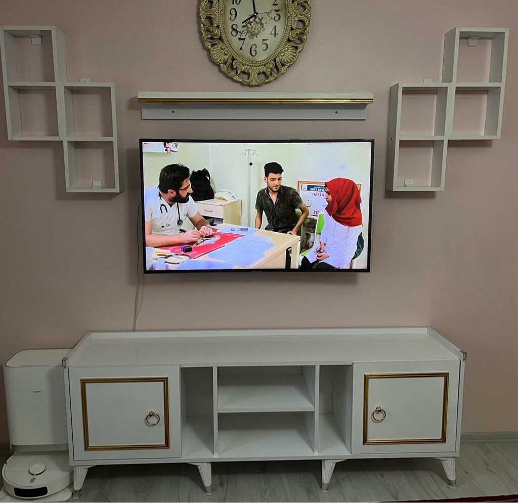 tv ünite seti az kullanılmış sağlam. - 2