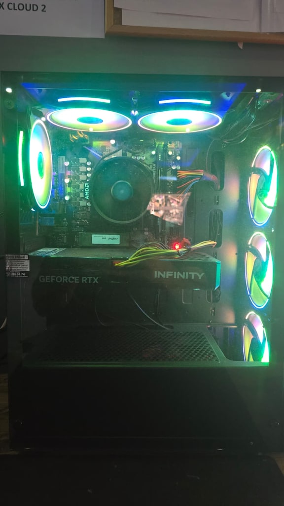 RYZEN 5 7500F & RTX5060 OYUNCU KASASI - GARANTİLİ - 11