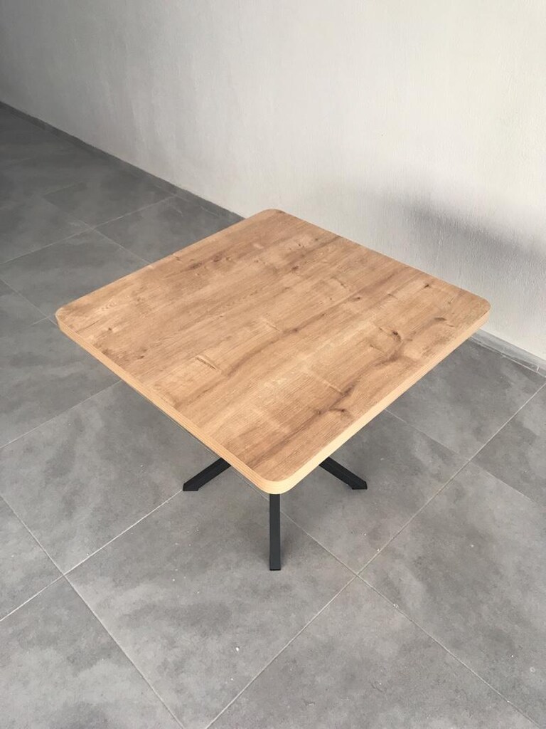 Masa Sandalye Takımı Bahçe Mutfak Sandalyesi Masası Yemek Okey Cafe - 3